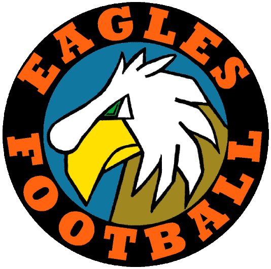 Logo actual dels Vilafranca Eagles. Eix