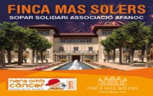 Mas Solers acull divendres un sopar solidari amb l'associació AFANOC de nens amb càncer. EIX