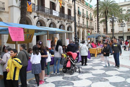 Mercat de joves emprenedors a Vilanova. Ajuntament de Vilanova