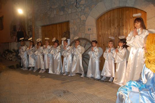 Més de 200 figurants a la desena edició del pessebre vivent de Canyelles. Ajuntament de Canyelles