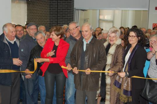 Més de 200 persones a la inauguració del nou casal de la gent gran de les Roquetes. Ajt Sant Pere de Ribes