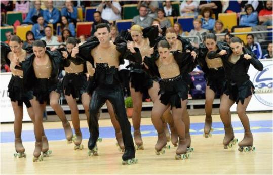 Més de 600 patinadors competiran al Campionat d'Espanya de grups Xous a Vilanova. Ajuntament de Vilanova