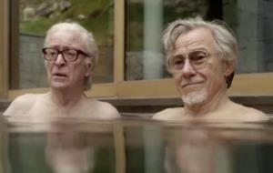 Michael Caine i Harvey Keitel al film Un lugar donde quedarse. EIX