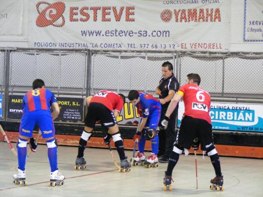 Mortiz CE Vendrell - FC Barcelona. Eix