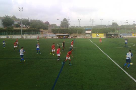 Nàstic juvenil - CF Vilanova. Eix