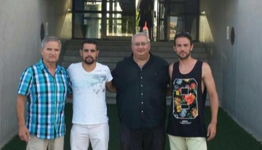 Nous fitxatxges del CF Vilanova. Eix