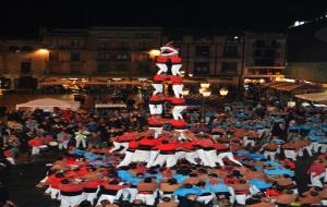 Nova tripleta dels Xicots de Vilafranca, tot preparant la diada del Roser