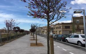 Obert a la circulació el passeig Rafael Soler de Vilafranca. Ajuntament de Vilafranca