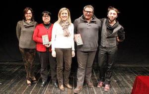 Paquita Roig i Sergi López, guardonats a la Festa del Círcol Catòlic . Joan Maria Gibert