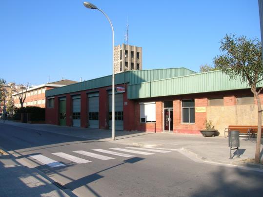 Parc de bombers de Vilafranca. Ajuntament de Vilafranca