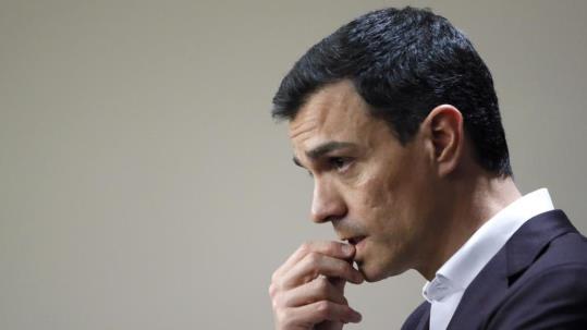 Pedro Sánchez. Eix