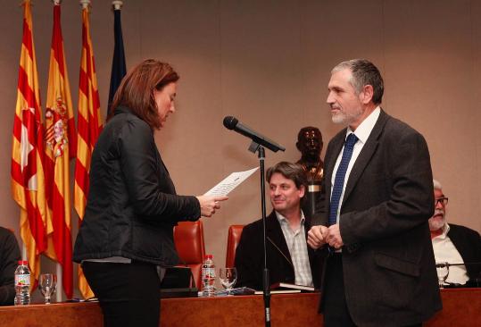 Pere Regull ja és nou diputat de la Diputació de Barcelona. Diputació de Barcelona