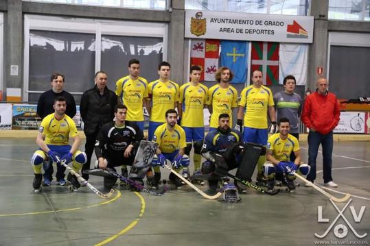 Plantilla de l’Asturhockey. www.luisvelasco.es