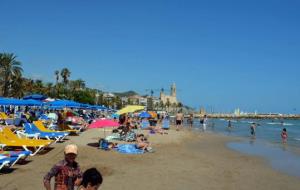 Platges de Sitges. Estiu i turisme. Ajuntament de Sitges