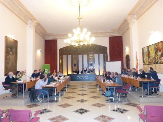 Ple del Consell Comarcal de l’Alt Penedès. CC Alt Penedès