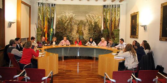 Ple extraordinari de Sant Sadurní d'Anoia. Ajt Sant Sadurní d'Anoia