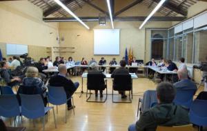 Ple municipal a Sant Pere de Ribes. Ajt Sant Pere de Ribes