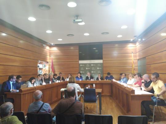 Ple municipal al Vendrell. Judit Ortoll