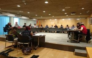 Ple municipal de Calafell. Ivet Carbajo