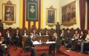 Ple municipal de Vilafranca. Roger Vives