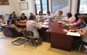 Ple municipal d'Olèrdola. Ajuntament d'Olèrdola