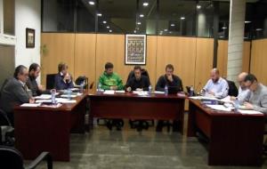 Ple municipal d'Olesa de Bonesvalls. Ajt Olesa de Bonesvalls