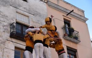  Pom de dalt bordegàs, al passat Dia de la Colla. Virgínia López