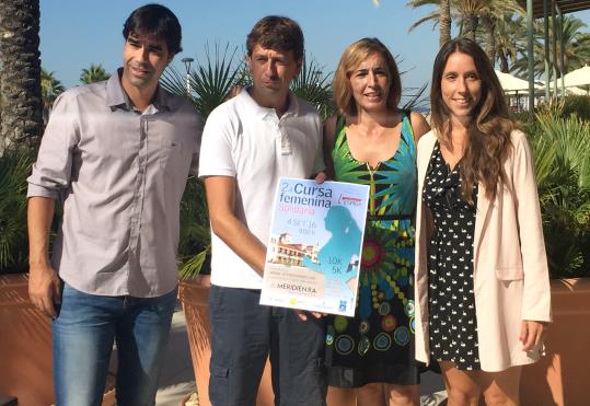 Presentació de la 2a Cursa Femenina Solidària de Le Méridien Ra. Eix