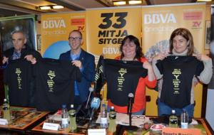 Presentació de la 33a Mitja i el 5è Quart de Marató de Sitges. Eix