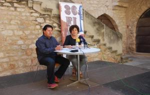 Presentació de la 36à edició del FIMPT amb Jordi Paulí i Teresa Llorens