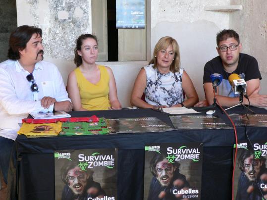 Presentació de la Survival Zombie de Cubelles. Meritxell Bayarri