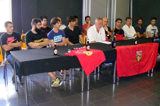 Presentació de l'equip del Moritz CE Vendrell 2016-17. Eix