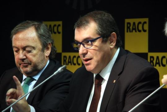 Presentació de l'estudi del RACC sobre l'ús del mòbil en la circulació. ACN