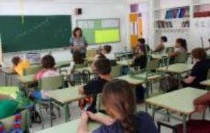 Primer dia de classe del curs 2016-17 a l'escola Charlie Rivel de Cubelles