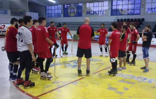 Primer entrenament del CE Vendrell. Eix