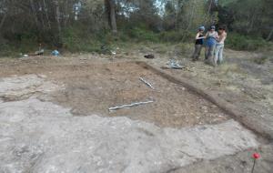 Primera campanya d'excavacions arqueològiques al jaciment de El Planot de la Timba de Santa Bàrbara a Castellet i la Gornal