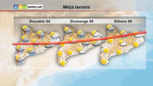 Protecció Civil de la Generalitat demana precaució al Pirineu Oriental davant les pluges previstes demà a la tarda. EIX