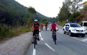 Pujada del BTT Nova Olivella al Castellot