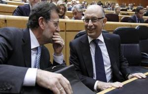 Rajoy i Montoro. Eix