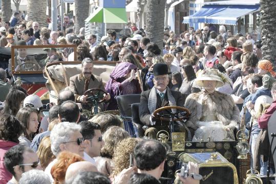 Ral·li Internacional de Cotxes d'Època Barcelona-Sitges . EIX