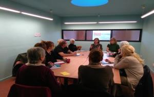 Ramon Llull, protagonista de l’inici de les Trobades de Lectura Fàcil, a la Biblioteca Joan Oliva, de Vilanova i la Geltrú. CNPL