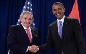 Raúl Castro i Barack Obama. EIX