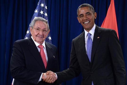 Raúl Castro i Barack Obama. EIX