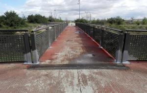 Reparació del pont del Botafoc . Eix