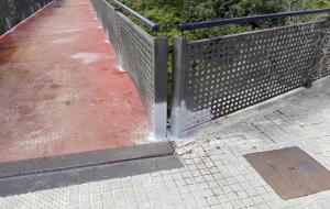 Reparació del pont del Botafoc 