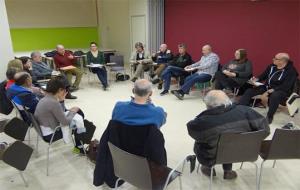 Reunió dels representants de les Associacions de Veïns de Vilanova. Eix