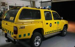 Roben un vehicle de defensa forestal al Baix Penedès. ADF