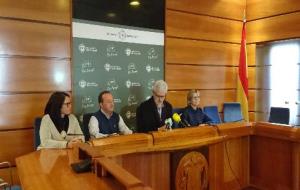 Roda de premsa del govern del Vendrell sobre la licitació de contractes