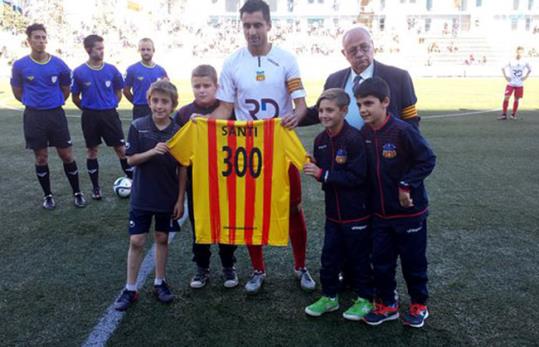 Sant Andreu -  FC Vilafranca . Eix
