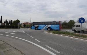 Sant Sadurní espera una rotonda per eliminar la perillosa intersecció al cinturó de circumval.lació. Ramon Filella